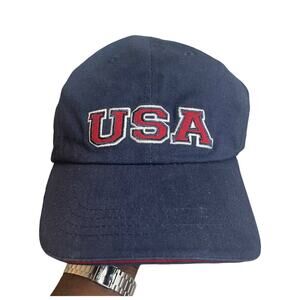 vintage USA spellout hat